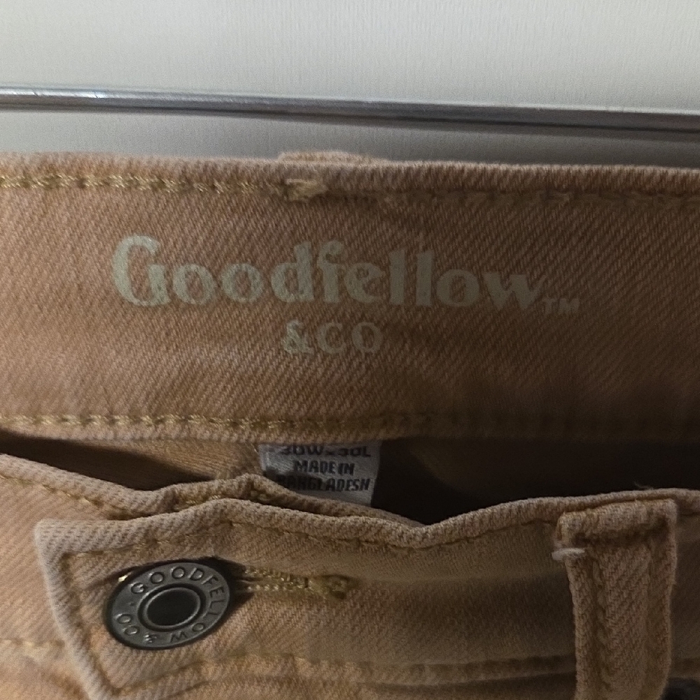 Goodfellow & Co Light Brown Slim Jeans - Picture 6 of 9